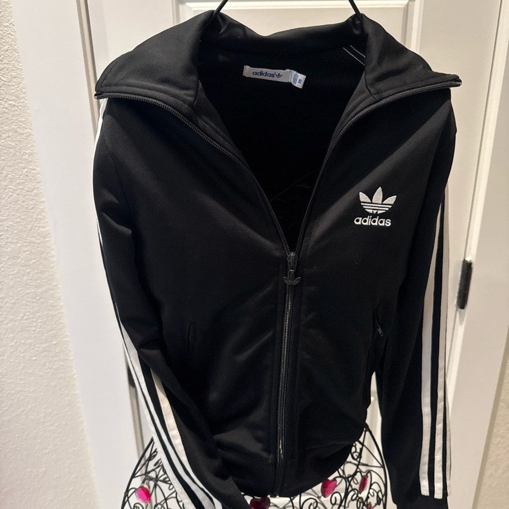 Adidas Women's Black Bomber Jacket